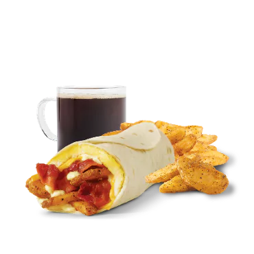Breakfast Crispy Burrito Combo 